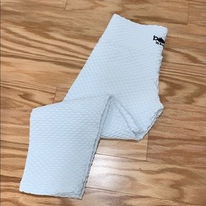 Booty By Brabants White Cropped Croco